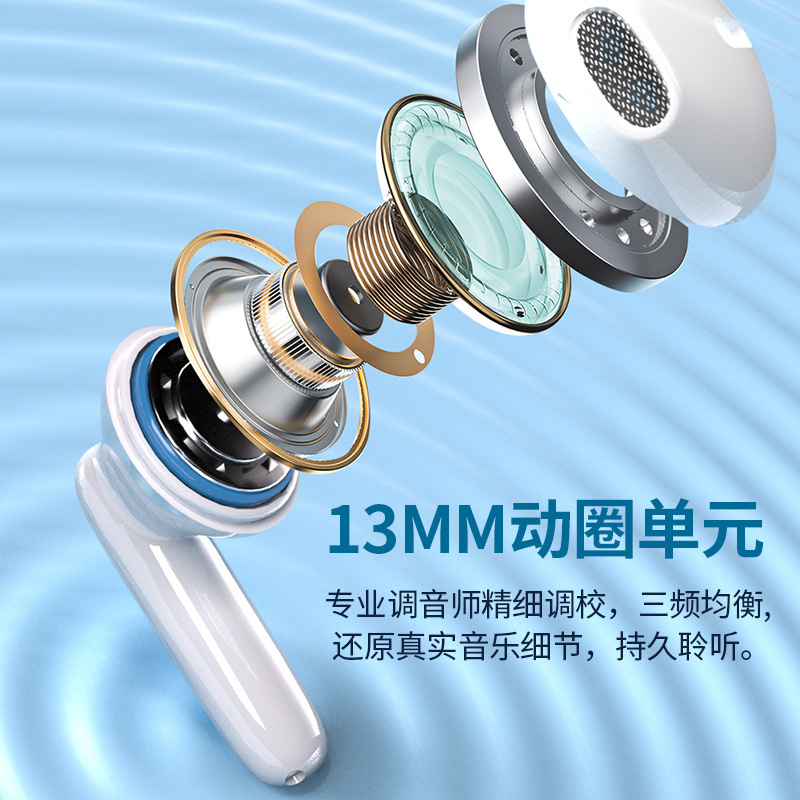 新型半入耳式無線bluetoothイヤホンTWS長航続ゲームオフィス会議|undefined