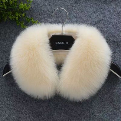 overcoat Mao collar Fur imitation Fox winter Collar men and women currency Collar Hats False collar On behalf of