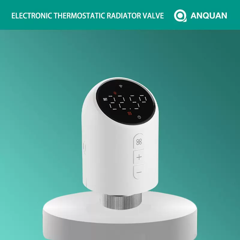 涂鸦ZigBee智能家居恒温暖气阀门数显散热器阀地暖温控器智能TRV