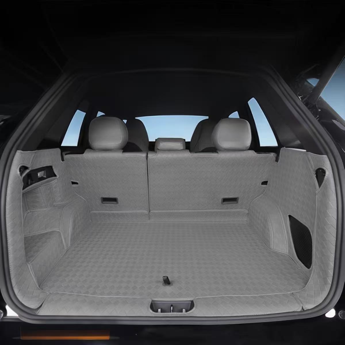 Suitable for Geely Galaxy M7 Trunk Mat, Fully Enclosed Waterproof Leather Trunk Protection Mat, Special Interior Modification Parts