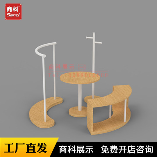 佛山商超货架文具新款促销圆形四向展示架堆头陈列促销架厂家批发