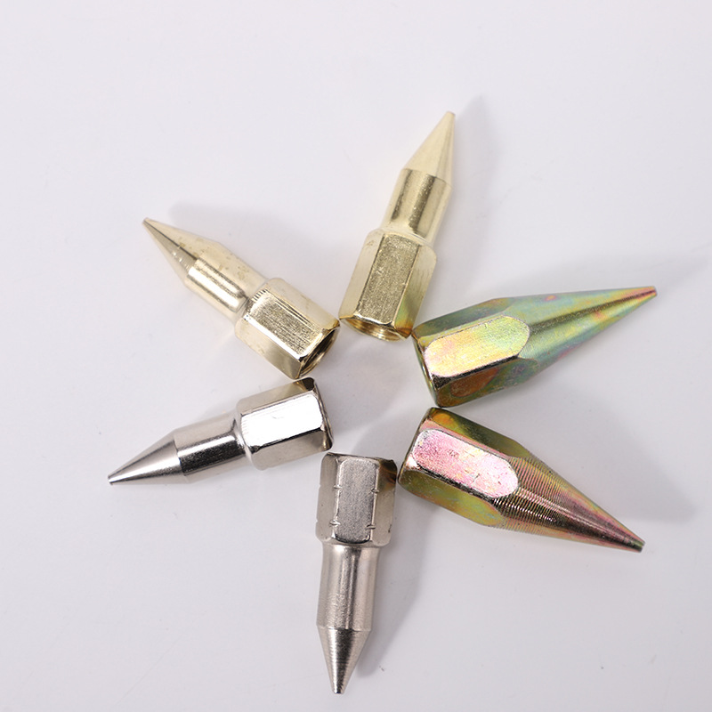 黄油枪不锈钢枪头尖嘴嘴头气动高压黄油枪专用枪嘴配件厂家批发