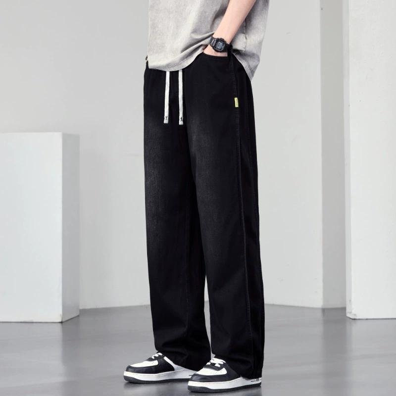 JYF-2576 весенний 2025 новый большой размер мужской свободный прямой стиль отдыха