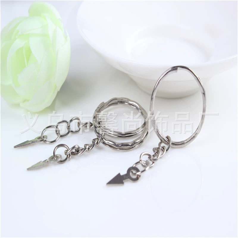 Брелок для ключей аксессуары тисненая цепочка для ключей Пряжка брелок аксессуары цепочка подвесной треугольник