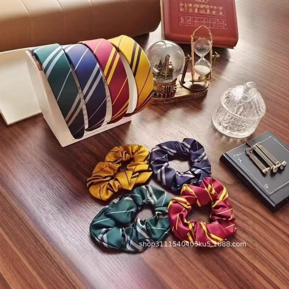 Повязка на голову Гарри Поттера, резинка для волос в стиле Гермионы, повязка на голову Хогвартс, аксессуары для волос, косплей