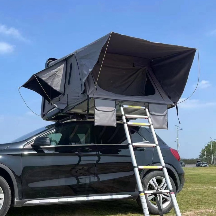 Outdoor Portable Folding Car Tent Camping Car Travel Top-up Speed Tent RV Double Car Tent