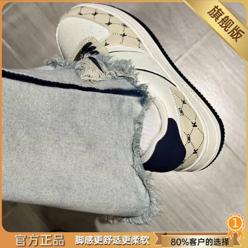 高颜值厚底板鞋女2025春季休闲小白绿色白色白蓝成年现货整单|undefined