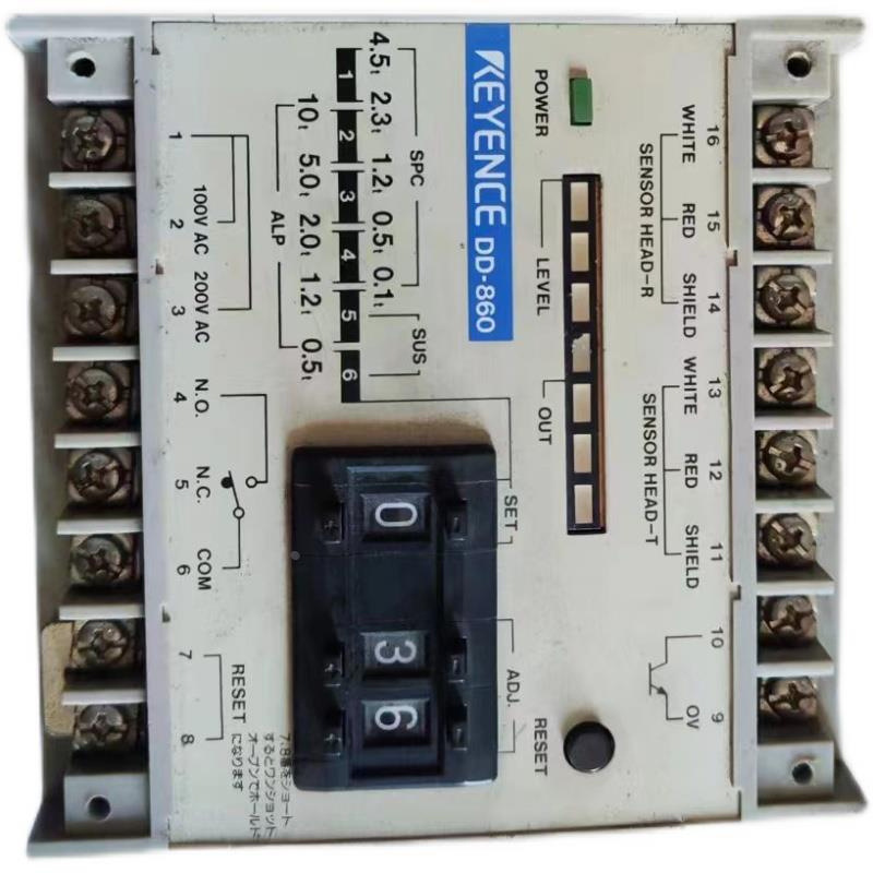 全新原装正品KEYENCE基恩士 DD-860 可编程控制器实拍现货议价