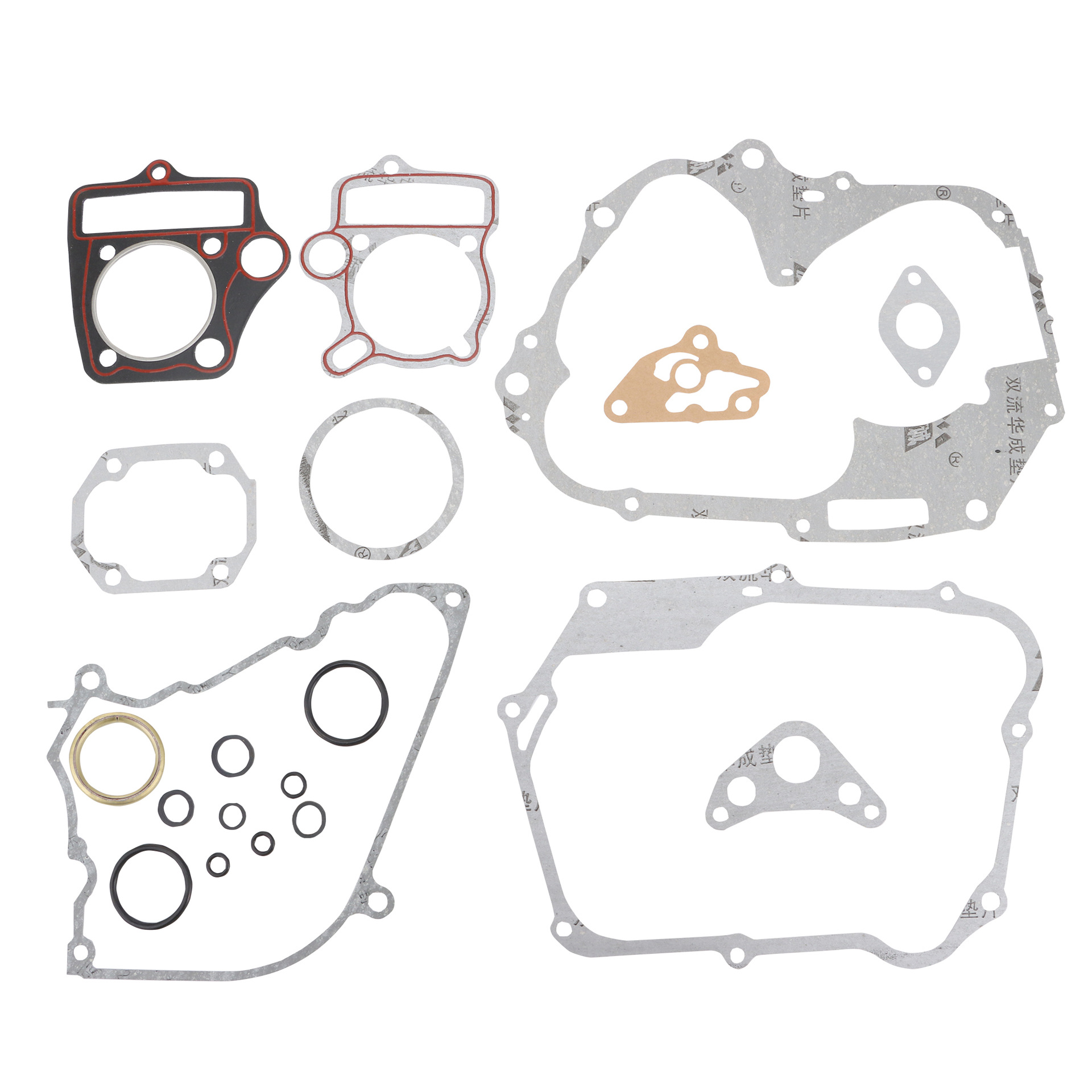 Complete Motorcycle Gasket Set Suitable for 110Cc Atv Off-Road Vehicles and Go-Karts Paper Gaskets