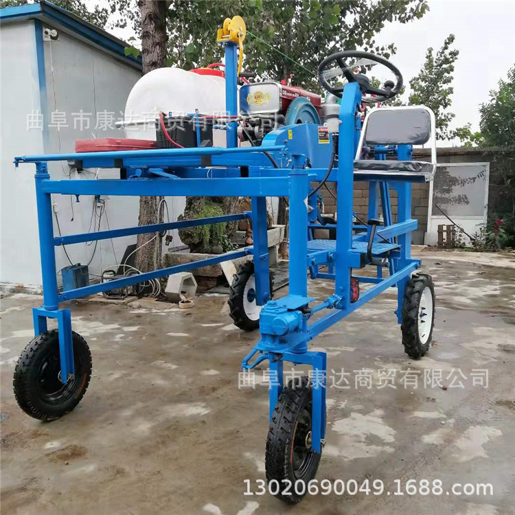液压升降四轮打药机 玉米小麦喷药机 山西运城庄稼打药机 喷雾器