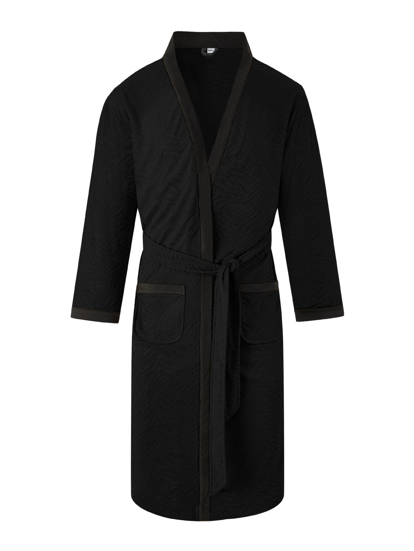 26 años de hombre Jacquard largo suave cinturón plano hombre bata de baño Amazon comercio electrónico ropa de hogar de tamaño grande