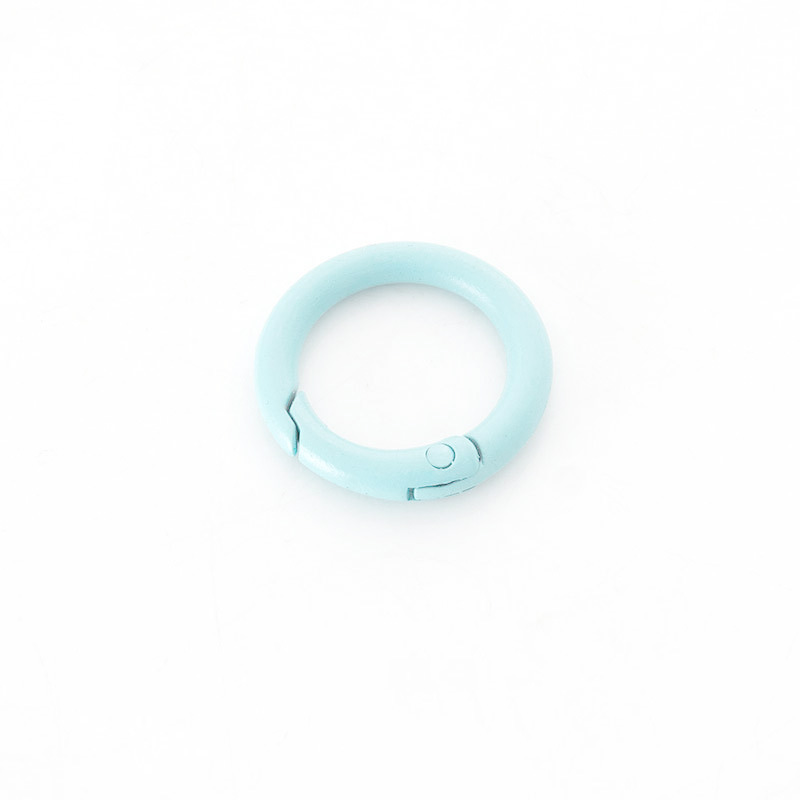 23mm llavero de resorte pintado colorido llavero de perro de montaña hervidor gancho DIY joyería bolso percha percha image 31