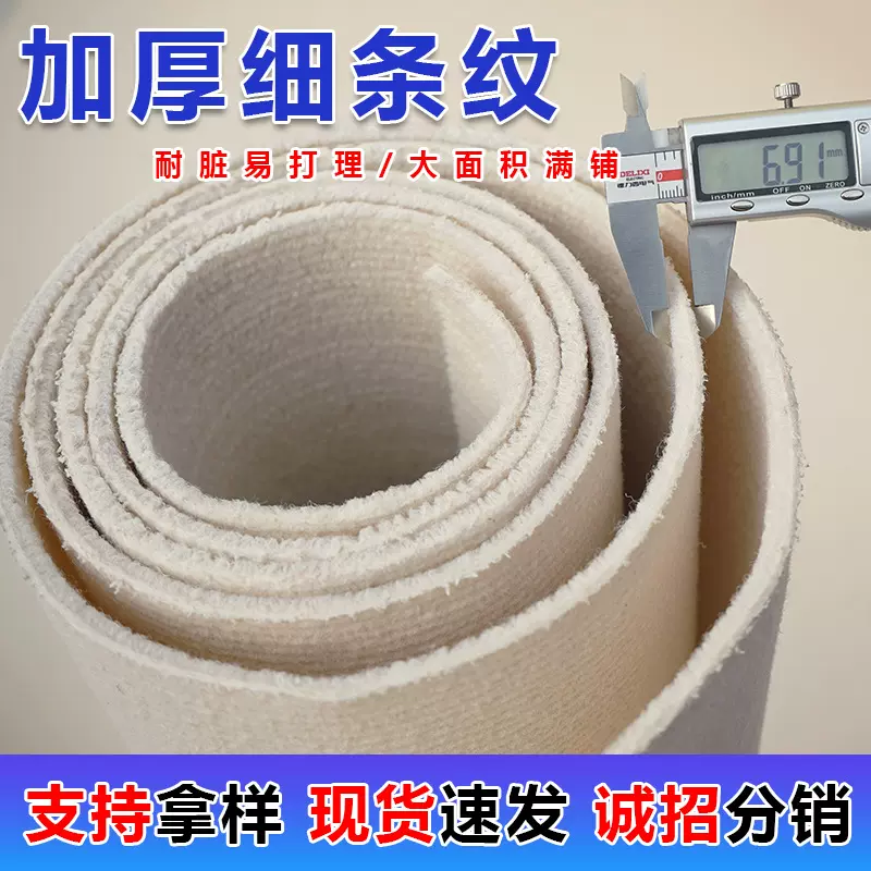 条纹耐磨地毯商用活动展会写字楼隔音地毯卧室客厅耐脏易打理地毯