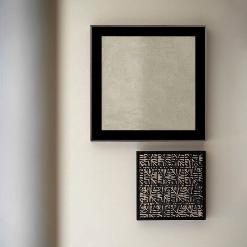 Chinese ancient style bedroom bedside hanging painting abstract minimalist style frameless painting