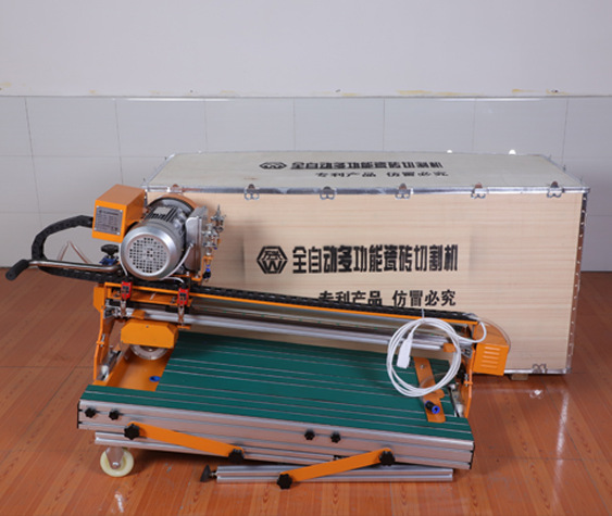 万光全自动瓷砖切割机直切倒角开槽磨边磨圆边