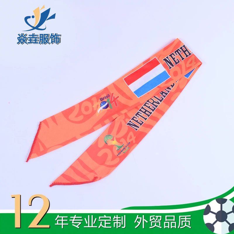 Yanyao customizes fan headbands, fan scarves, sports backpacks, and gifts for the USA-Canada-Mexico World Cup event