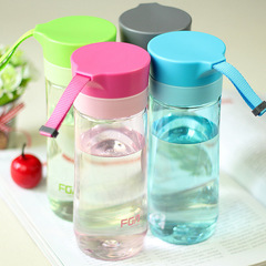 Fuguang Space Cup Stainless Steel Filter Portable Rope Plastic Water Cup Male and Female Student Handy Cup Wholesale