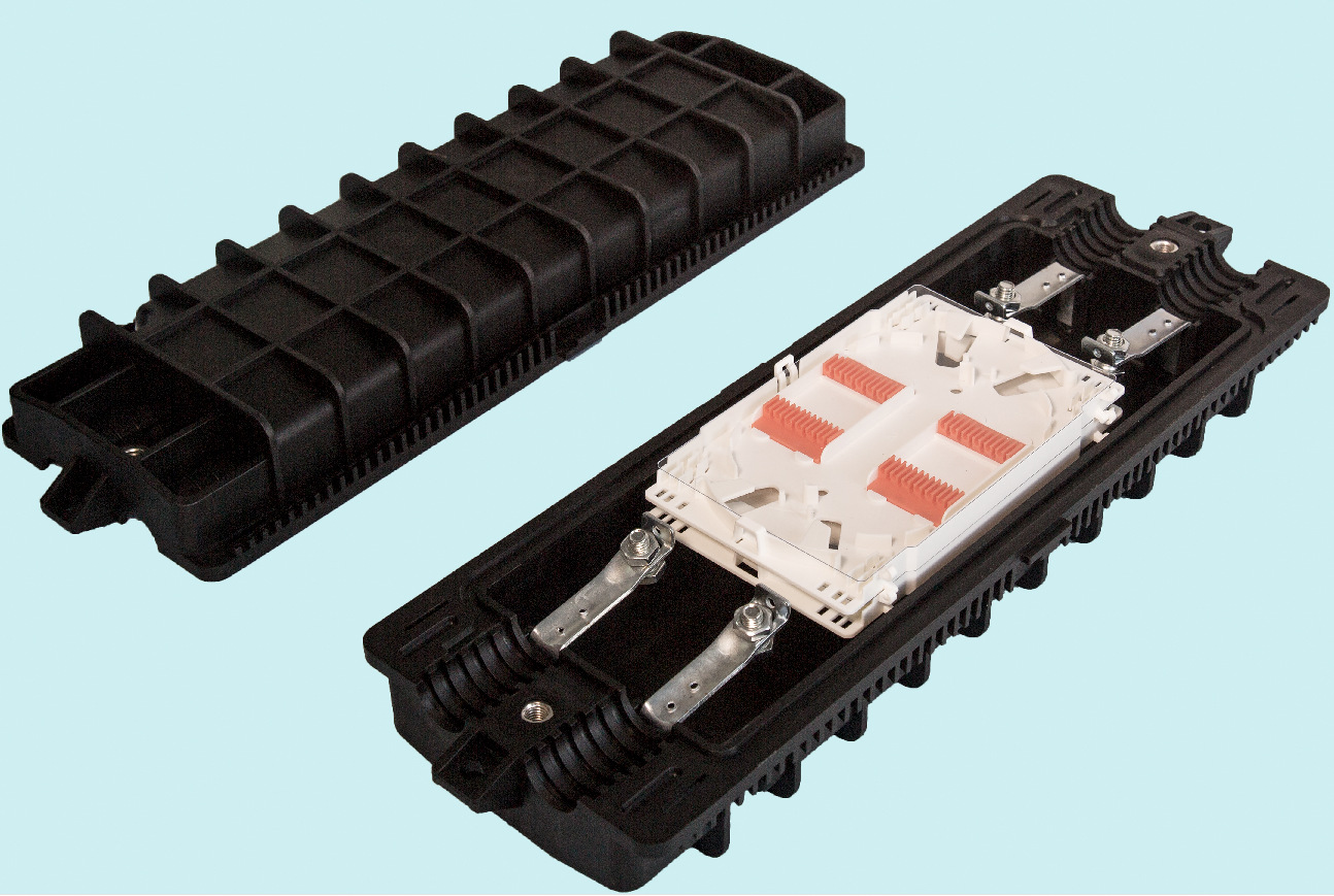 *厂家供应卧式光缆接头盒 仿3M-2178CS 二进二出