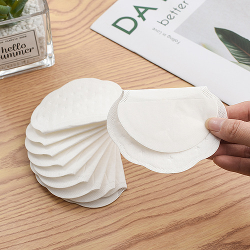 Summer armpit sweat-absorbent patch pure cotton ultra-thin invisible antiperspirant patch armpit sweat-absorbent pad traceless liquid under-arm sweat patch sweat pad
