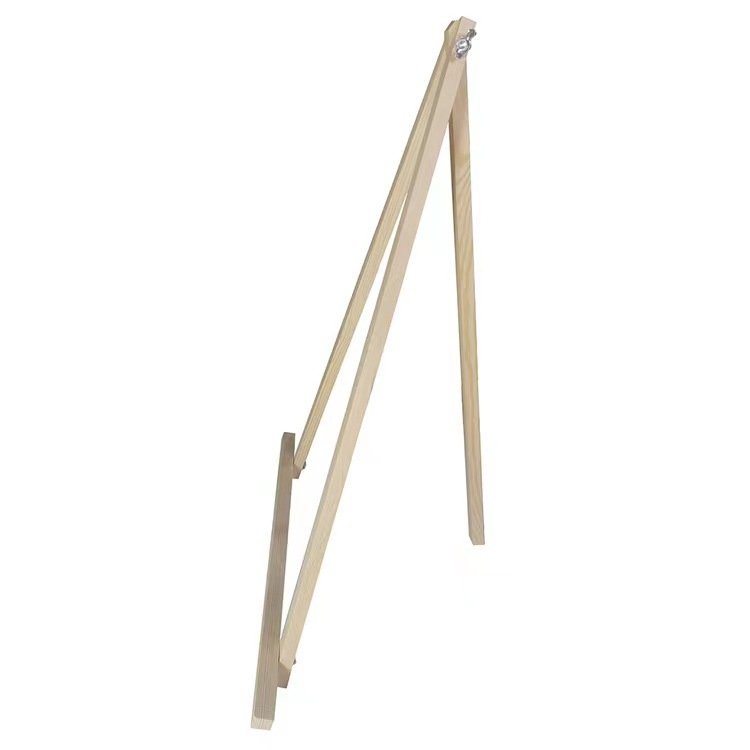 Venta directa de fábrica montado DIY soporte de madera digital pintura al óleo soporte de madera maciza soporte de exhibición ángulo ajustable 50*65 universal