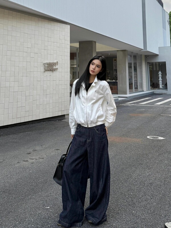 正确版原标RL家小马刺绣翻领拉链夹克外套上衣休闲百搭男女同款|undefined