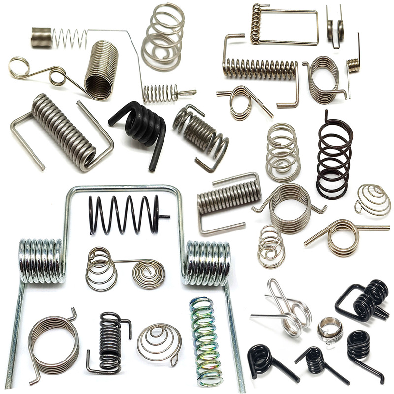 工厂做各种材质扭簧 小扭簧压簧 不锈钢弹簧款式多多尺寸随定