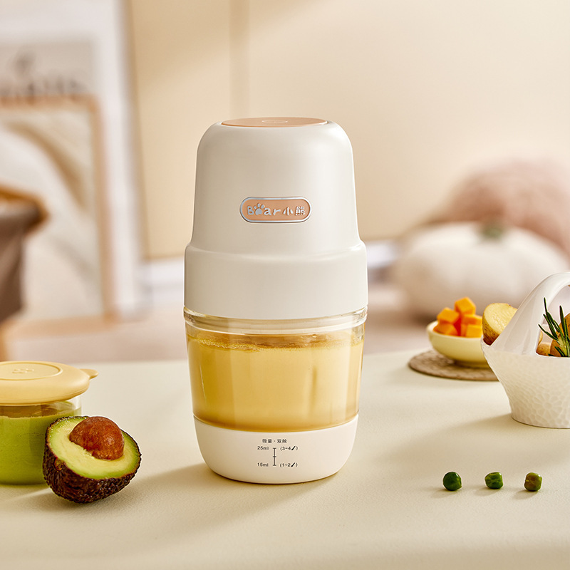 Little Bear Meat Grinder Qsj-L02H2 Baby Food Processor Household Electric Small Meat Grinder and Puree Maker Little Bear Meat Grinder Qsj-L02H2 Baby Food Processor Household Electric Small Meat Grinder and Puree Maker