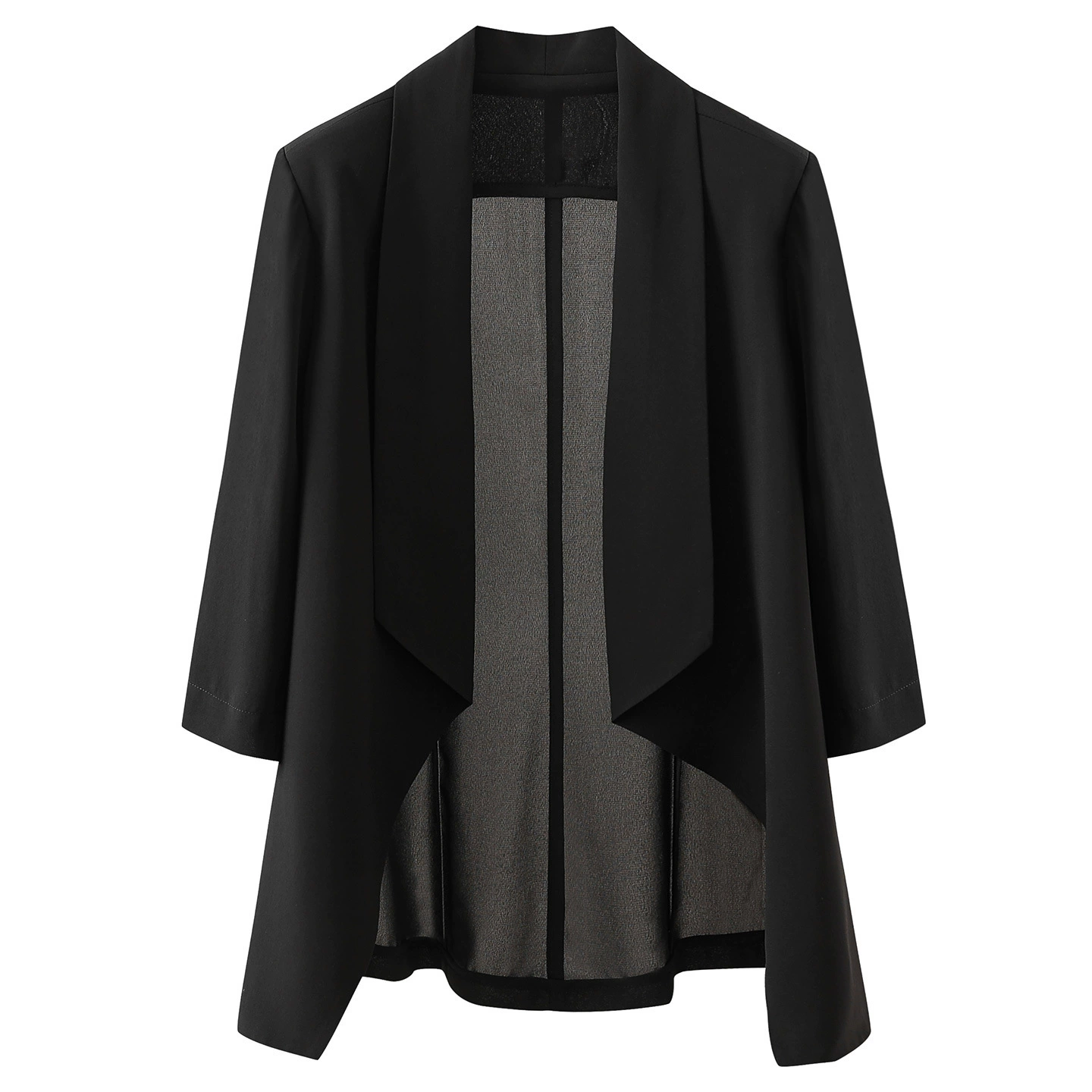 246 пиджак большого размера для полных мм, элитный шифоновый кардиган для похудения, защита от солнца с юбкой, летний тонкий костюм