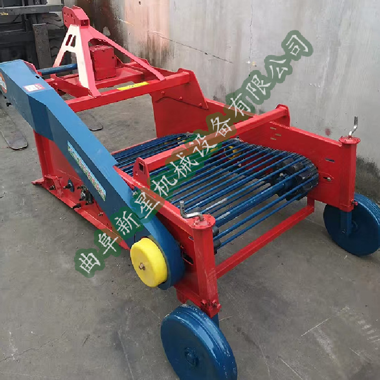 四轮拖拉机刨地瓜大小型挖马铃薯机器 红薯收割土豆收获机