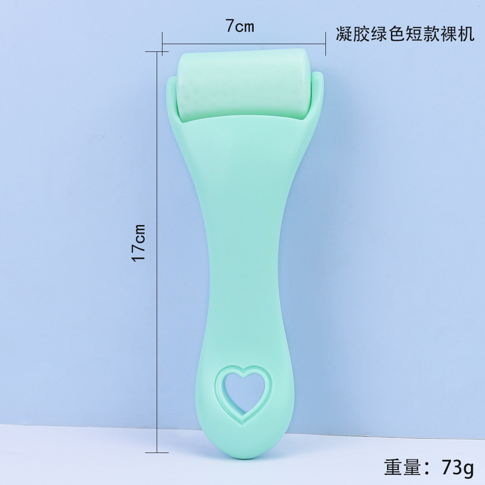 Mango corto de rodillo de gel azul A