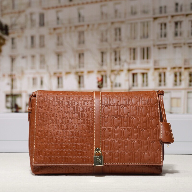 Chhc Cross-Border Versatile Women's New Crossbody Bag Shoulder Bag Trendy Ch Letter Style Women's Bag