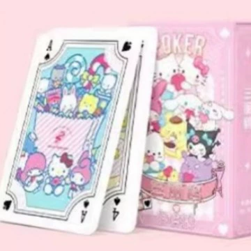 Sanrio, развлекательные игральные карты, семейные игры