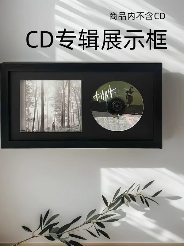 Album Collection Display Cd Storage Display Box Hanging Wall Music Album Collection Singer Record Display Frame