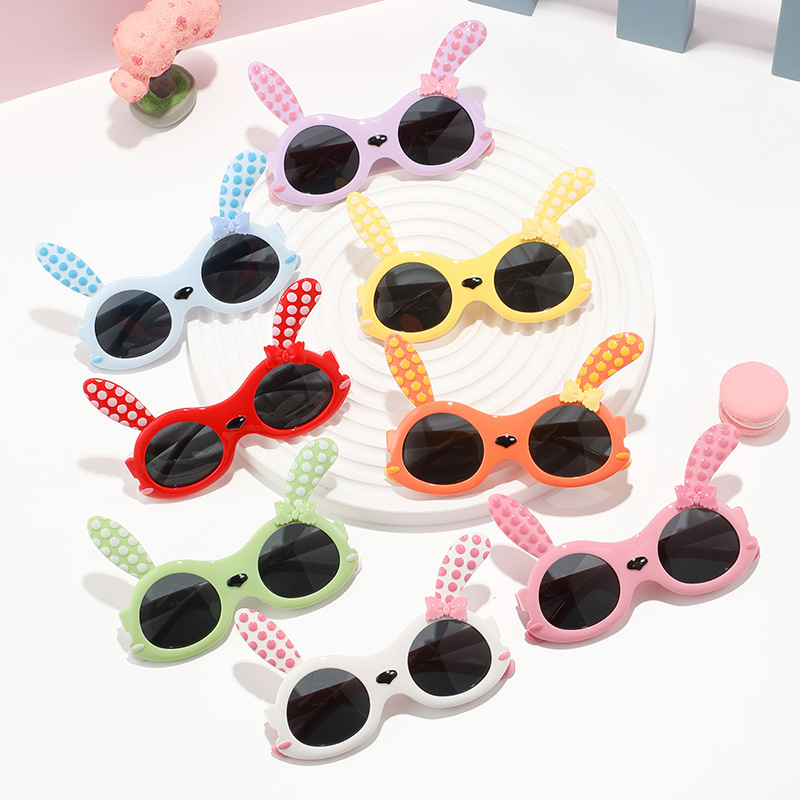 Gfas de sol polarizadas para niñas UV-protección solar para niños niñas niños gafas de sol para bebés de dibujos animados