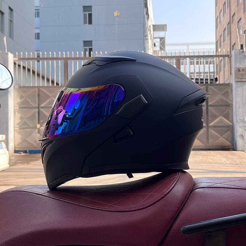 JIEKAI 3C certificado casco de motocicleta para hombres y mujeres casco completo de motocicleta casco de exposición Bluetooth casco de coche eléctrico