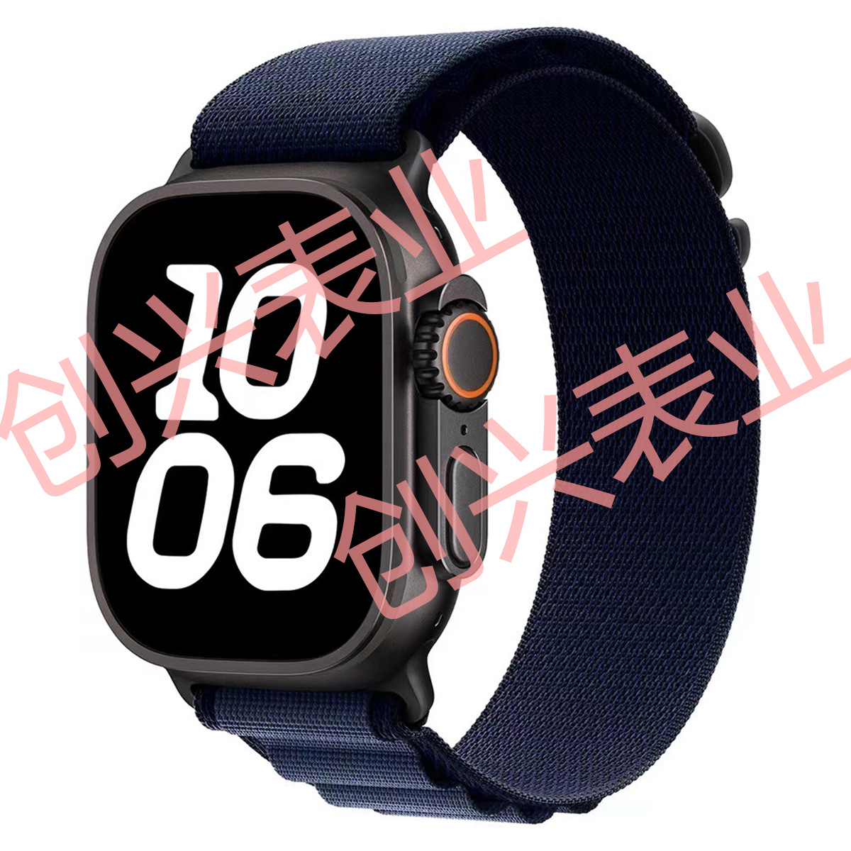 Correa de nailon de alta montaña para Apple Watch Serie S9 y Ultra, resistente al agua y transpirable