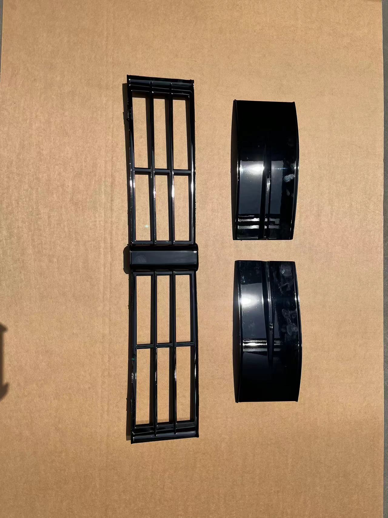 Suitable for ideal L6 three-stage water tank insect-proof net car front bumper front face net appearance modification accessories decoration