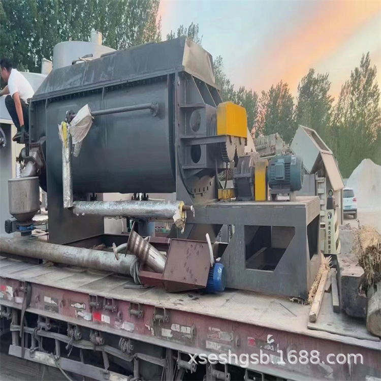 二手空心桨叶干燥机 双轴桨叶干燥机 胶砂砂浆污泥烘干机 不锈钢