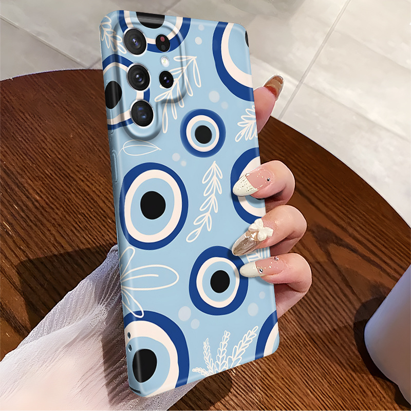 艺术眼睛适用三星s23ultra机壳s22u个性s25超薄菲林s24亚马逊热销