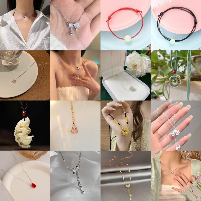 [Clearance] Necklace French Style Women's Necklace Korean Niche Design Light Luxury Chanel Style Necklace