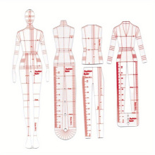 Y 93376 Human body drawing template ruler ���w�L�Dģ���