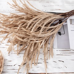 2叉紙葉仿真花廠家家居裝飾手捧花玫瑰花牆假花INS跨境MW61288