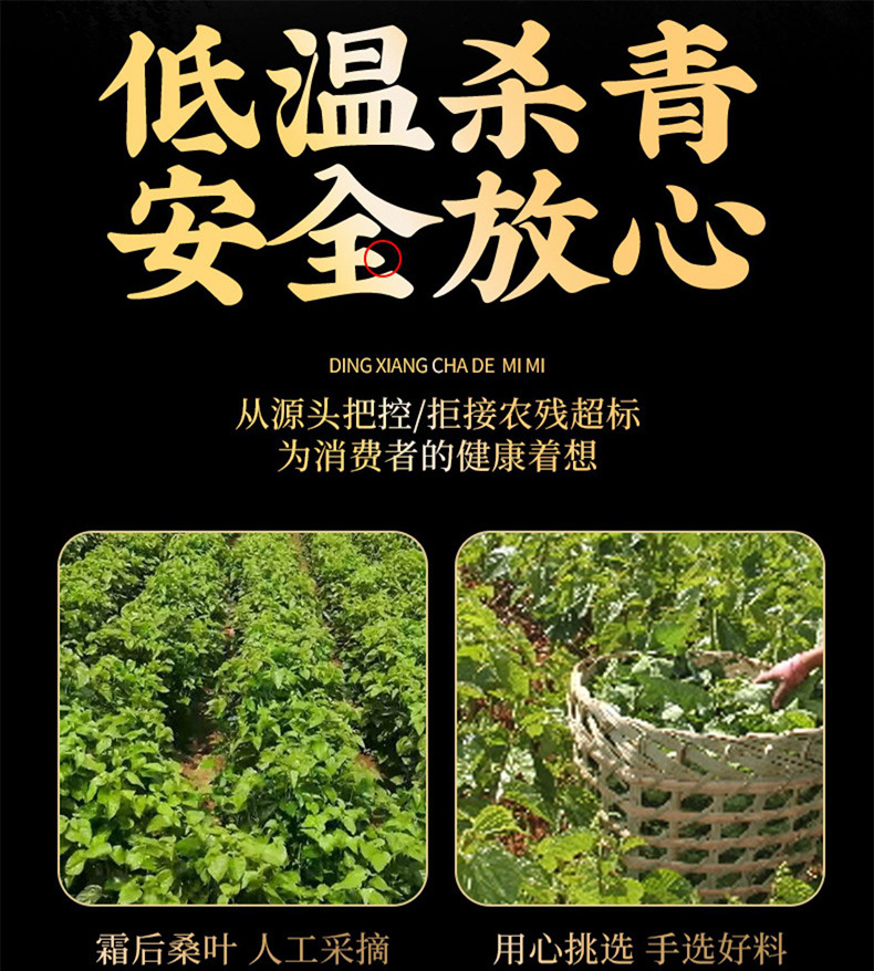 Mulberry Leaf Tea Sang Ye Granules 500g Dried Folium Mori Herbal Tea for Daily Brewing quality and texture