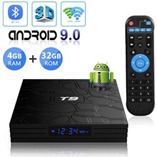�羳����T9 RK3318����W�j������TVBOX�ҕ�а�׿9.0�p�l5GWIFI