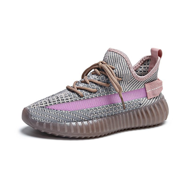 Tenis de Correr de Malla para Mujer, Poliéster y Caucho, Transpirable y Desodorante, para Primavera y Verano image 17