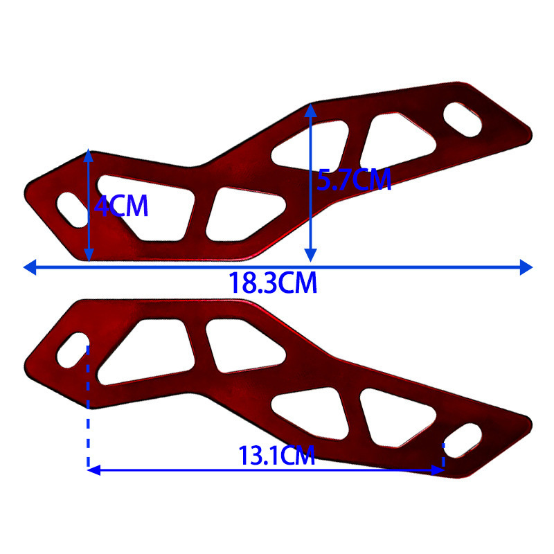 オートバイ修正アクセサリー CNC アルミ合金 ADV160 フロントガラスブラケット細かい技量耐摩耗性と耐久性|undefined