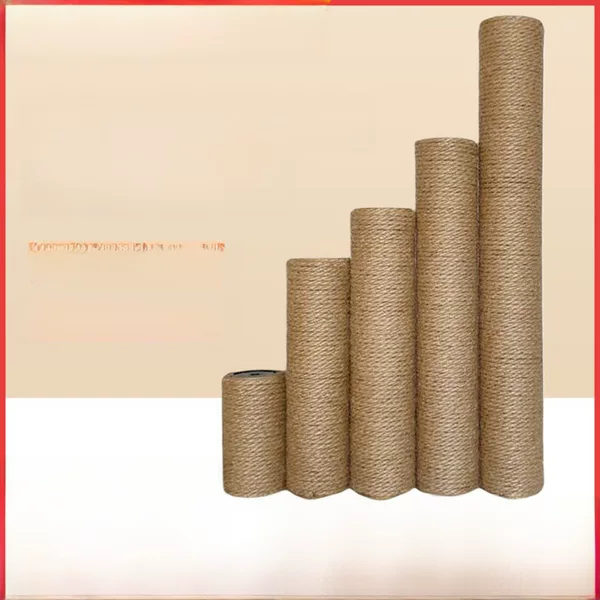 Hemp Rope Pillar Cat Climbing Frame Pillar Jute Sisal Replacement Pillar Cat Grab Pillar Self-made Sky Pillar DIY Explosions