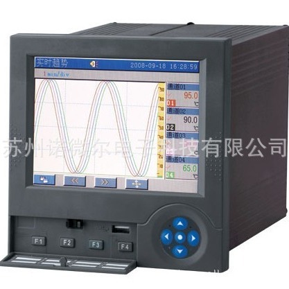 KNOWELL诺微尔1-16通道淬火炉彩屏无纸记录仪KR1300升级7寸KR1900