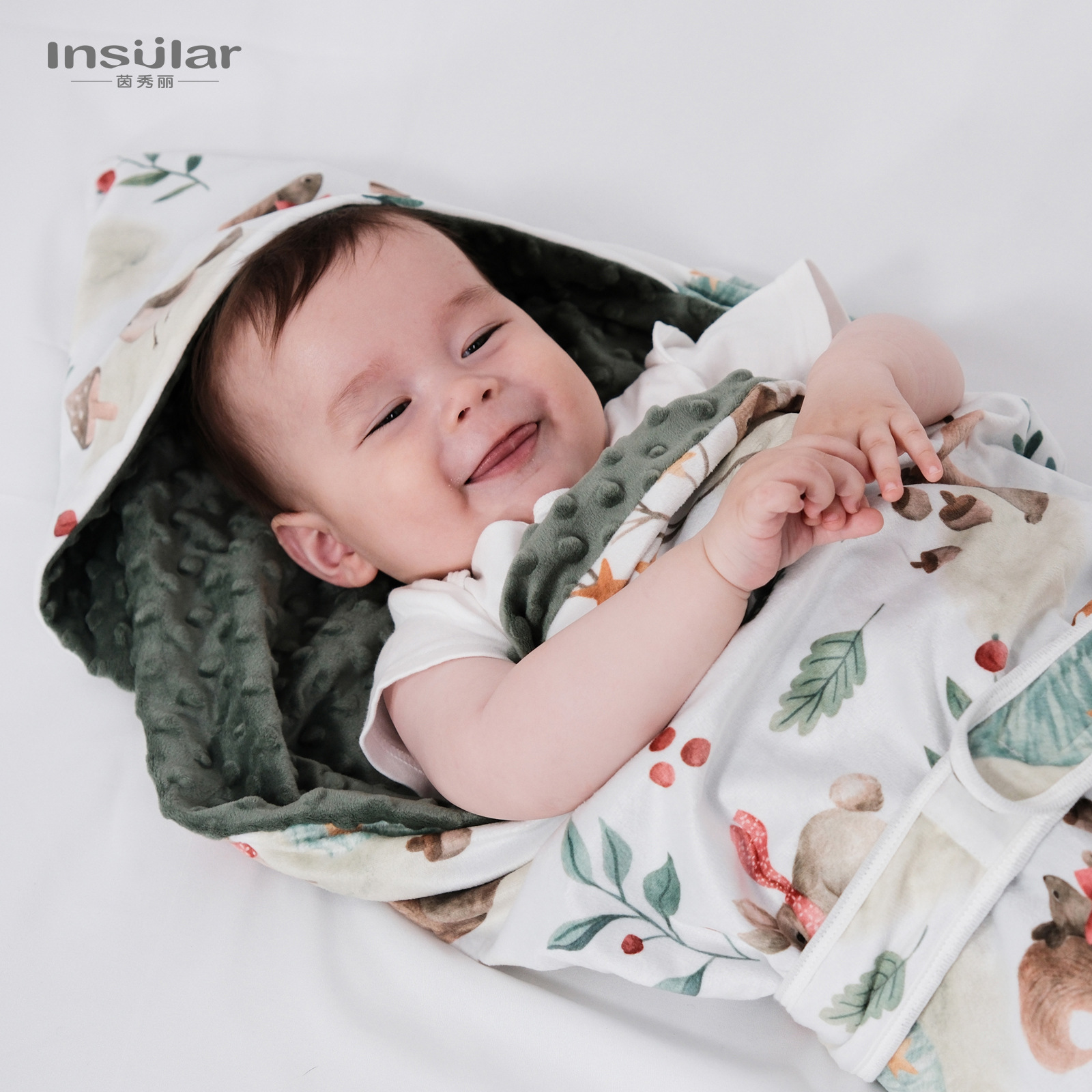 Baby quilt spring and summer newborn bag quilt baby bag single swaddling baby bean bag quilt air conditioning quilt cross-border