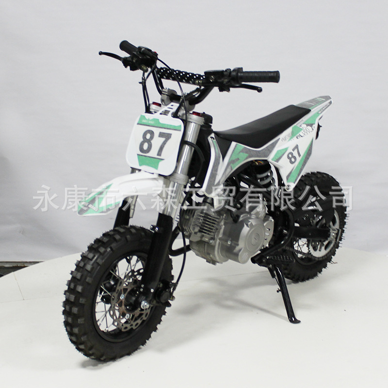 60Cc Stepless Variable Speed Two-Wheeled Off-Road Mountain Racing Motorcycle for Adults and Children, Mini Small-Sized Mountain Bike for Intermediate and High-Level Competitions